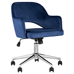 Кресло для компьютерного стола Veloury Blue варинант исполнения - 1 | Loft Concept в Грозном