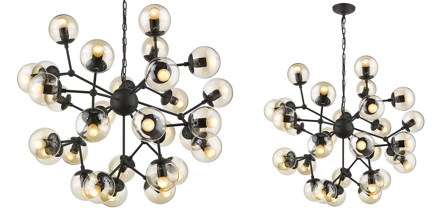 Люстра Modo Chandelier black Люстра Modo Chandelier black - Loft-Concept в Грозном