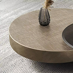 Комплект их 2-х круглых дизайнерских журнальных столов Difelap варинант исполнения - 3 | Loft Concept в Грозном