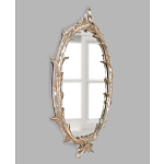 Зеркало овальное с деревянной ветвистой рамой Branched Mirror варинант исполнения - 1 | Loft Concept в Грозном