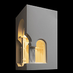 Встраиваемый в стену гипсовый светильник под покраску с арками и рельефными колоннами Antiquity Athena варинант исполнения - 5 | Loft Concept в Грозном