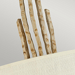 Бра с белым абажуром и элементами в виде натуральных веток Hinkley варинант исполнения - 2 | Loft Concept в Грозном