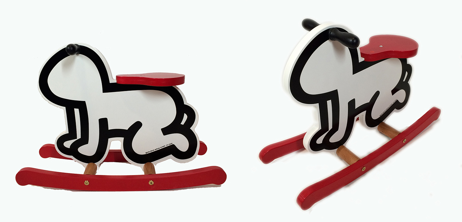 Детская деревянная качалка VILAC KEITH HARING ROCKER BABY TOY-WHITE Детская деревянная качалка VILAC KEITH HARING ROCKER BABY TOY-WHITE - Loft-Concept в Грозном