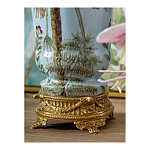 Ваза из фарфора с бронзовыми элементами Tropical Garden варинант исполнения - 5 | Loft Concept в Грозном