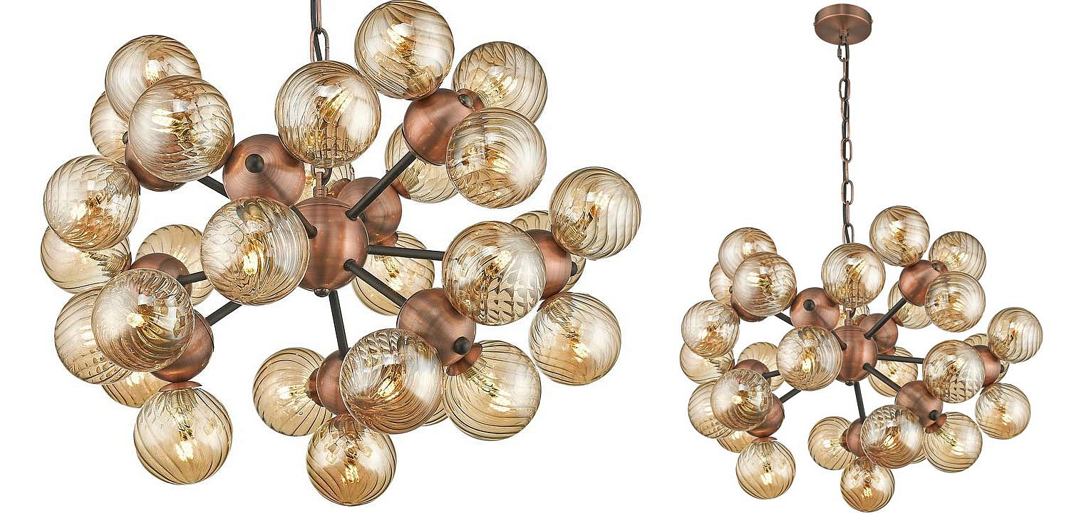 Люстра Berries Chandelier Amber 50 Люстра Berries Chandelier Amber 50 - Loft-Concept в Грозном