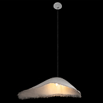 Подвесной светильник с асимметричным волнообразным абажуром и фактурной бахромой по краю Tactile Line варинант исполнения - 5 | Loft Concept в Грозном