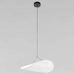 Подвесной светильник с белым тканевым плафоном в форме облака Crystal Cloud Junction варинант исполнения - 2 | Loft Concept в Грозном