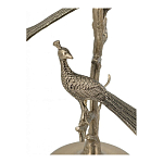 Столик с круглой стеклянной столешницей и корпусом в виде двух павлинов на ветке Table Two Peacocks варинант исполнения - 5 | Loft Concept в Грозном