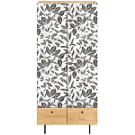 Шкаф с принтом Leaf bouquet варинант исполнения - 2 | Loft Concept в Грозном