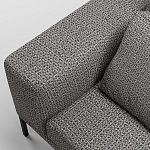 Мебельная ткань Шенилл серый цвет 142 см T4-46 варинант исполнения - 9 | Loft Concept в Грозном