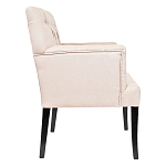 Кресло Addison Chic Armchair beige flax варинант исполнения - 1 | Loft Concept в Грозном