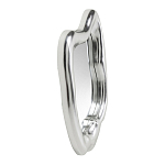 Зеркало в серебряной раме Liquid Iron варинант исполнения - 2 | Loft Concept в Грозном