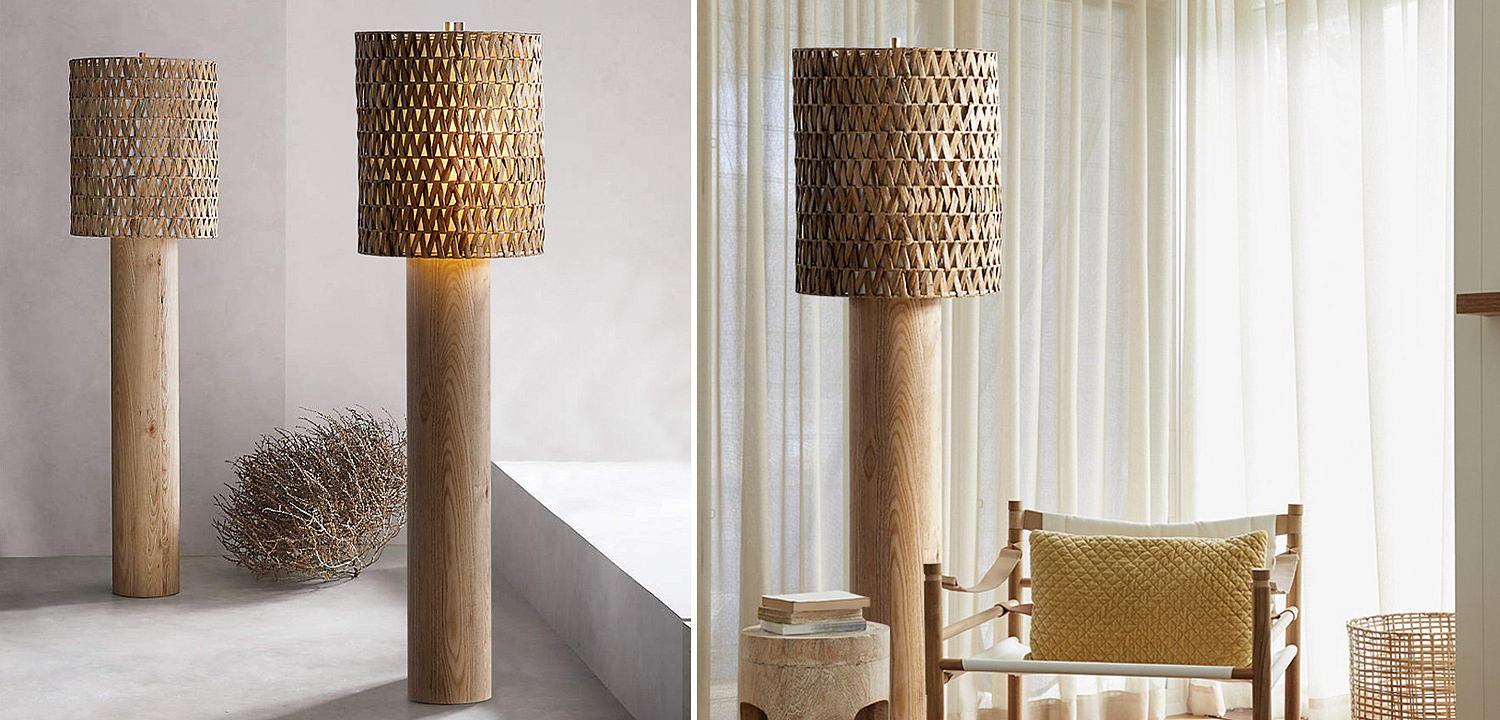 Торшер Wicker Furniture Tenny Floor Lamp Торшер Wicker Furniture Tenny Floor Lamp - Loft-Concept в Грозном