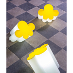 Настольная дизайнерская лампа Poltronova Passiflora Yellow Table Lamp варинант исполнения - 3 | Loft Concept в Грозном