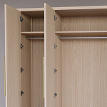 Большой Шкаф Primo Светлый дуб с 3 дверьми и 3 выдвижными ящиками варинант исполнения - 5 | Loft Concept в Грозном