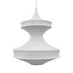Подвесной вязаный белый светильник «Моника» варинант исполнения - 1 | Loft Concept в Грозном