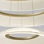 Люстра подвесная с 3-мя кольцевыми светодиодными лампами Catcher варинант исполнения - 4 | Loft Concept в Грозном