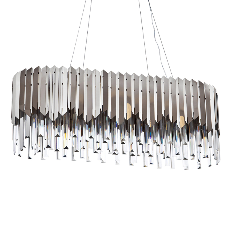 Большая многоярусная люстра Iroh Future Хром Хром в Грозном | Loft Concept 