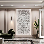 Барельеф SYMMETRIC MELODY варинант исполнения - 1 | Loft Concept в Грозном