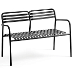 Скамья из алюминия Mack Metal Bench Black варинант исполнения - 1 | Loft Concept в Грозном