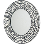 Настенное зеркало Black and white mosaic варинант исполнения - 3 | Loft Concept в Грозном