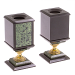 Настольный канцелярский набор из нефрита Apollo варинант исполнения - 4 | Loft Concept в Грозном