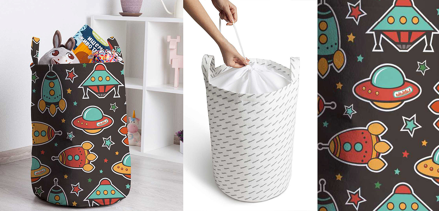 Корзина Space Pattern Basket Корзина Space Pattern Basket - Loft-Concept в Грозном