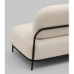 Диван Стоун ткань букле молочный варинант исполнения - 4 | Loft Concept в Грозном