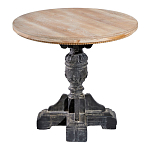 Столик кофейный с резным античным узором Antique Engraving варинант исполнения - 1 | Loft Concept в Грозном