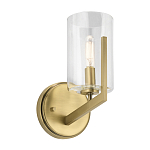 Бра с прозрачным плафоном в форме цилиндра Kichler варинант исполнения - 1 | Loft Concept в Грозном