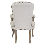 Кресло с изображением сакуры Aubrey Classical Armchair beige flax варинант исполнения - 2 | Loft Concept в Грозном