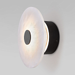 Бра светодиодный с мраморным рассеивателем черный  варинант исполнения - 2 | Loft Concept в Грозном