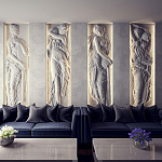 Барельеф FOUNTAIN OF INNOCENTS варинант исполнения - 1 | Loft Concept в Грозном