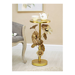 Столик приставной из металла с основанием в виде цветочной композиции Flower Arrangement Table варинант исполнения - 5 | Loft Concept в Грозном