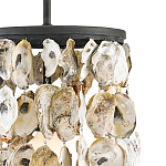 Подвесной светильник с подвесками из устричных раковин Sea Ravens варинант исполнения - 1 | Loft Concept в Грозном