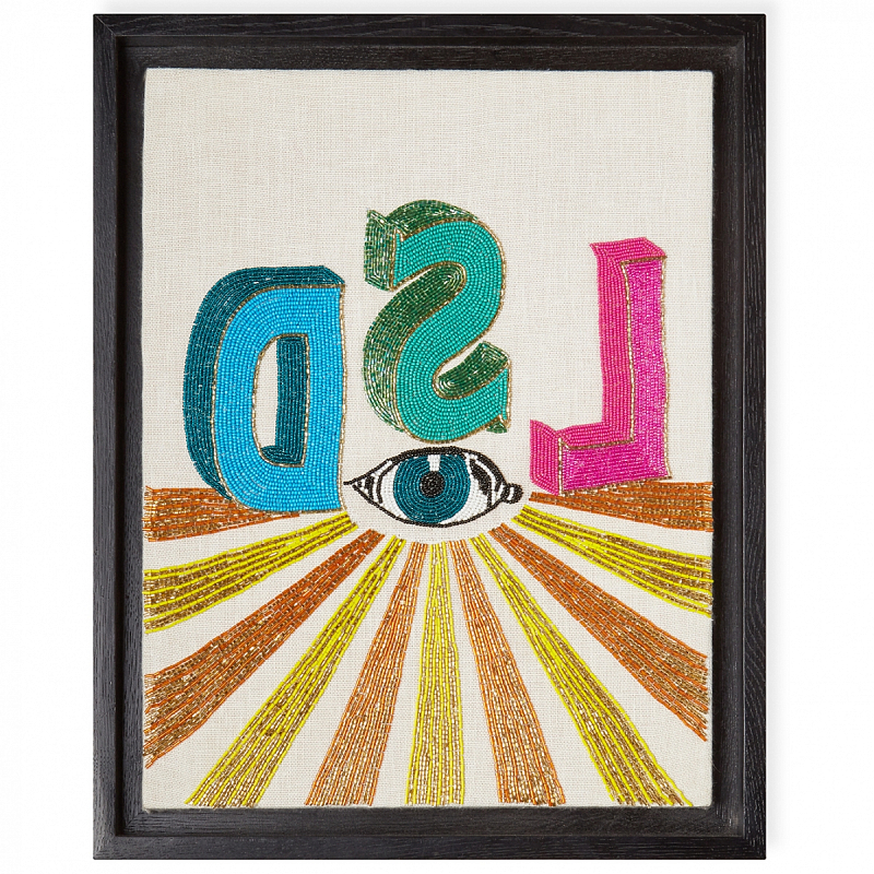 Панно Jonathan Adler LSD BEADED WALL ART Мульти Панно Jonathan Adler LSD BEADED WALL ART Мульти в Грозном | Loft Concept