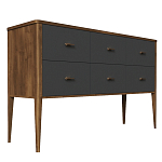 Консоль 6 ящиков из массива бука Tasteful Furniture варинант исполнения - 2 | Loft Concept в Грозном