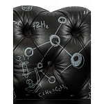 Кресло "Умный Умник" Rick and Morty graffiti chair натуральная кожа  варинант исполнения - 5 | Loft Concept в Грозном