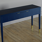 Туалетный стол - Трельяж Elsa Dreams Blue 120 см варинант исполнения - 4 | Loft Concept в Грозном