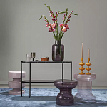 Кофейный столик стеклянный Elegant Lilac Glass Model варинант исполнения - 1 | Loft Concept в Грозном