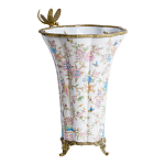 Ваза с бронзовой стрекозой Paradise Dragonfly варинант исполнения - 2 | Loft Concept в Грозном