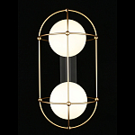 Бра настенное с 2 белыми плафонами Karina варинант исполнения - 1 | Loft Concept в Грозном