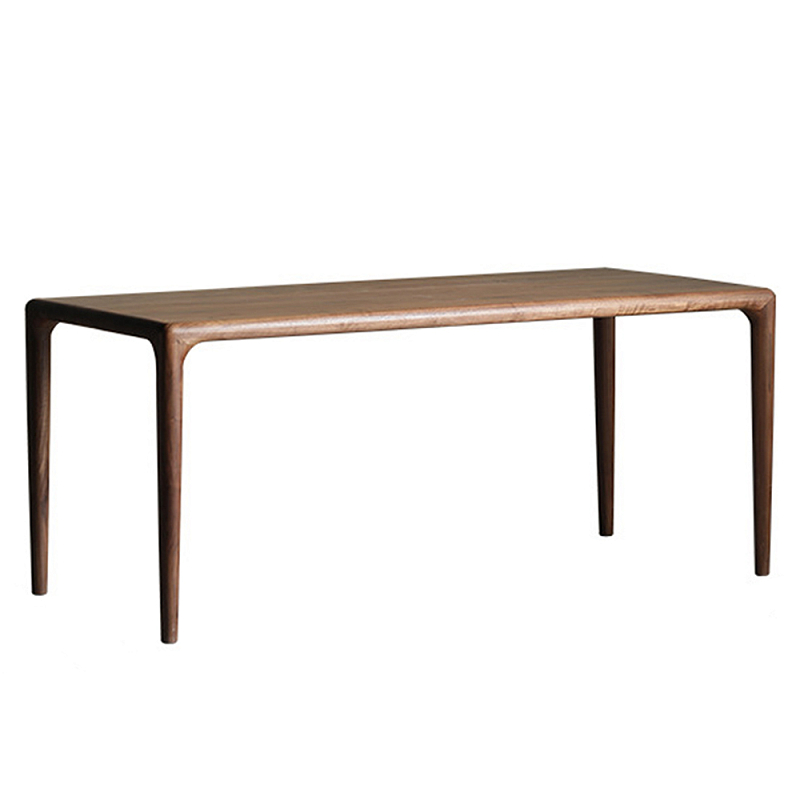 Стол обеденный деревянный с прямоугольной столешницей Walnut Wood Table Орех Стол обеденный деревянный с прямоугольной столешницей Walnut Wood Table Орех в Грозном | Loft Concept