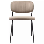 Стул Singer Chair без подлокотников светло-коричневый Велюр варинант исполнения - 6 | Loft Concept в Грозном