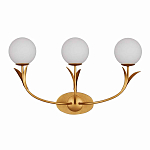 Бра с золотым каркасом в виде стебля с листьями Inspired by Nature варинант исполнения - 3 | Loft Concept в Грозном