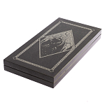 Подарочные нарды из натурального камня с гравировкой Backgammon from Stone варинант исполнения - 7 | Loft Concept в Грозном