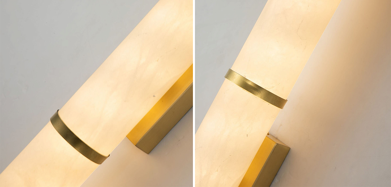 Бра Melba White Marble Wall Lamp Бра Melba White Marble Wall Lamp - Loft-Concept в Грозном