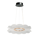 Люстра с прозрачным волнистым плафоном в форме цветка Ethereal Bloom варинант исполнения - 2 | Loft Concept в Грозном