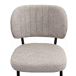 Стул мягкий с серо-бежевой буклированной обивкой Inspiration from Provence варинант исполнения - 5 | Loft Concept в Грозном