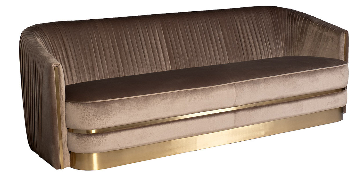 Диван трехместный велюр Bolger sofa three-seater velvet Диван трехместный велюр Bolger sofa three-seater velvet - Loft-Concept в Грозном